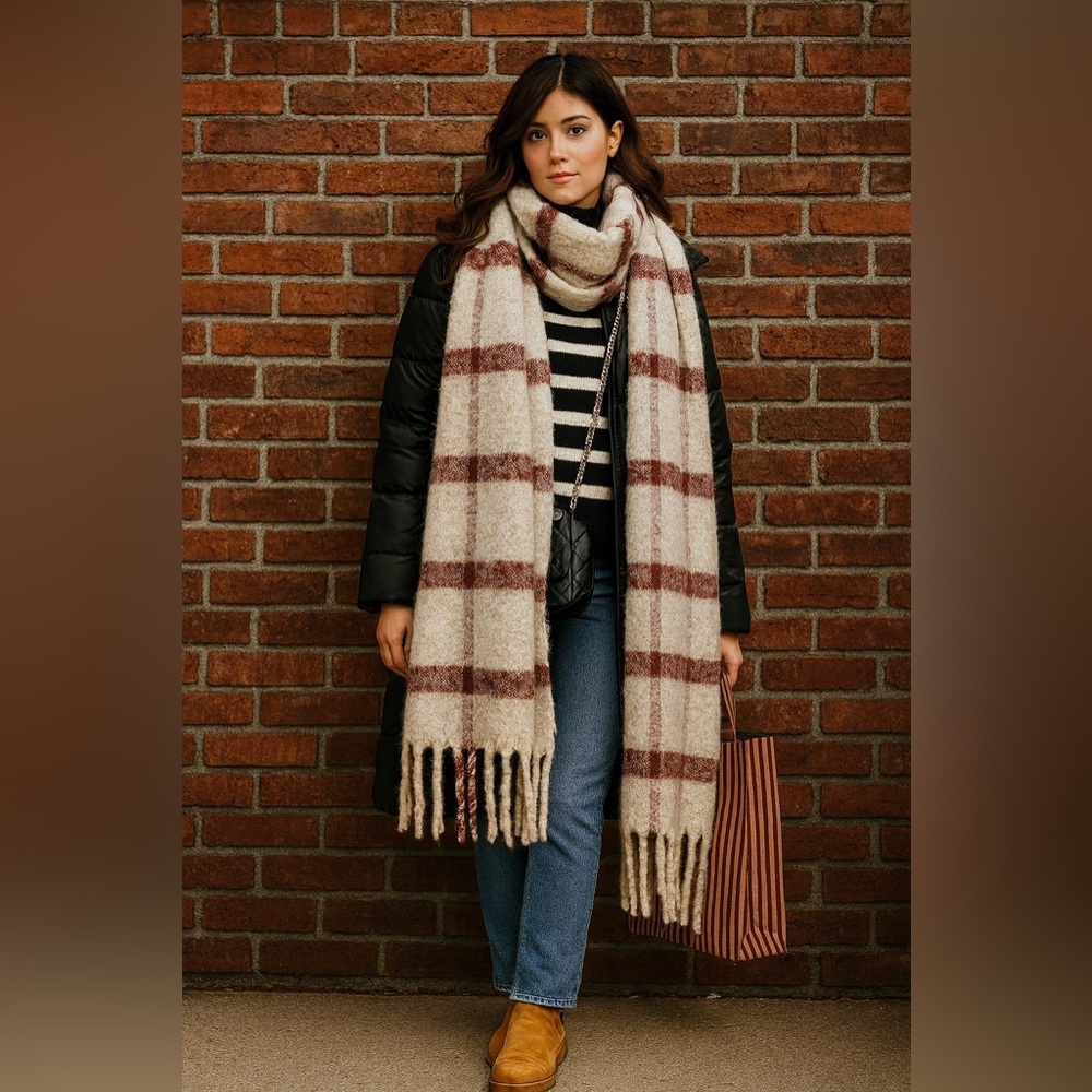 Banana republic Cozy fall winter blanket scarf